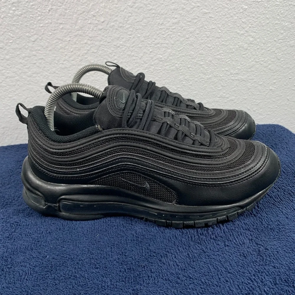Nike Air Max 97 Shoes Womens Size 9 Black Smoke Grey Black Sneakers DH8016-002